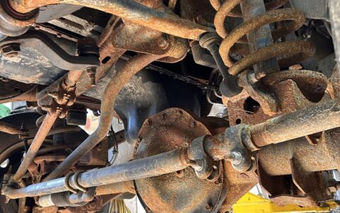 rusted